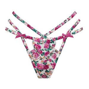 For Love and Lemons 🍋 Heart Bloom Thong Panty
